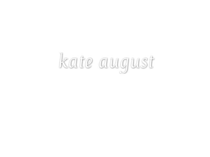 www.kateaugust.com