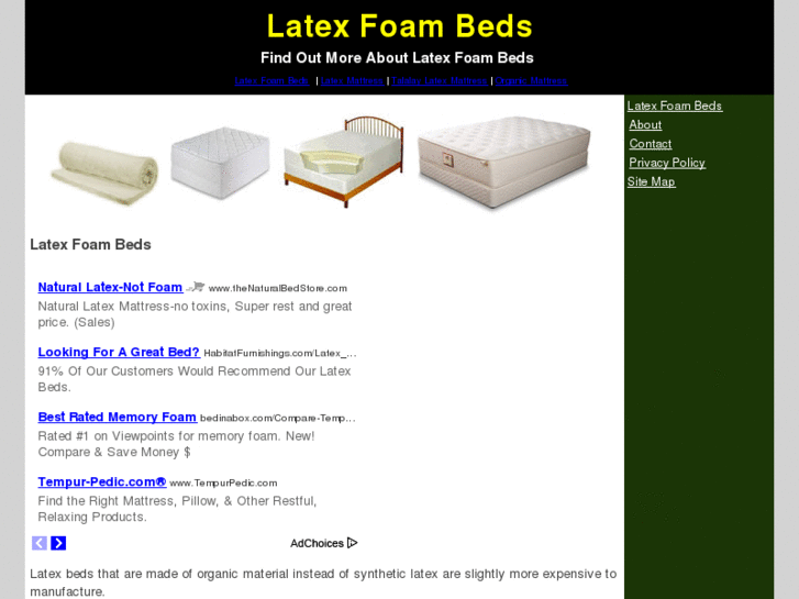 www.latexfoambeds.org