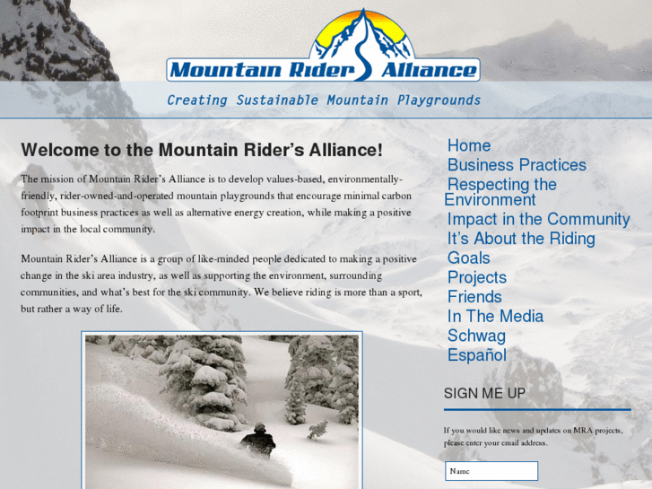 www.mountainridersalliance.com