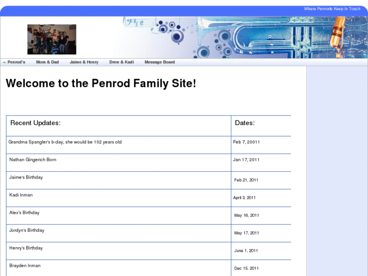 www.penrodfamilysite.com