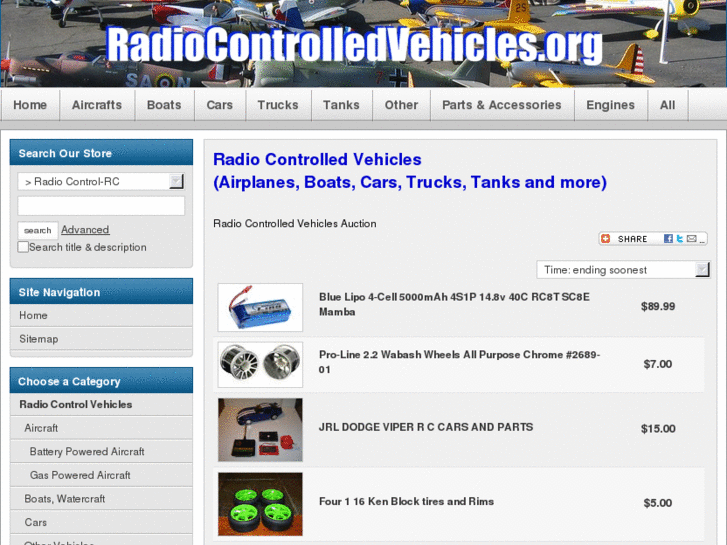 www.radiocontrolledvehicles.org