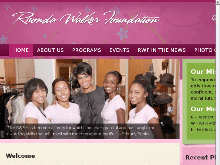 www.rhondawalkerfoundation.org