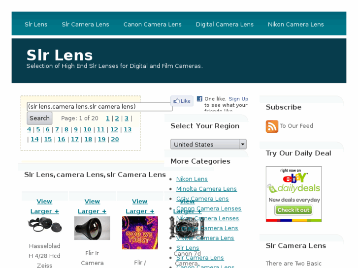 www.slrcameralens.com