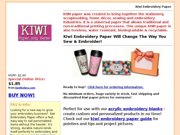 www.thekiwipaperstore.com