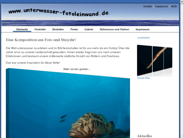 www.unterwasser-fotoleinwand.de