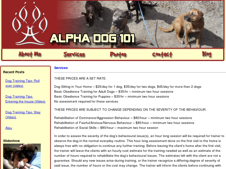 www.alphadog101.net