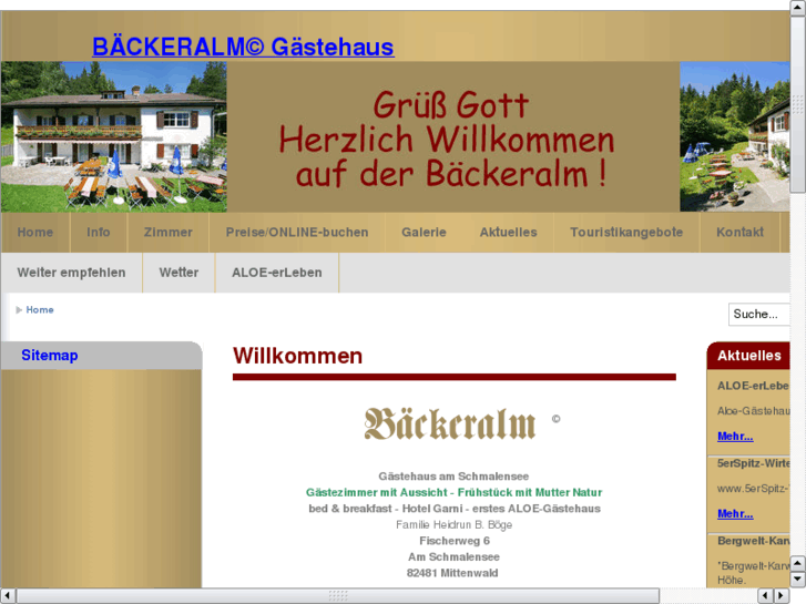 www.baeckeralm.info