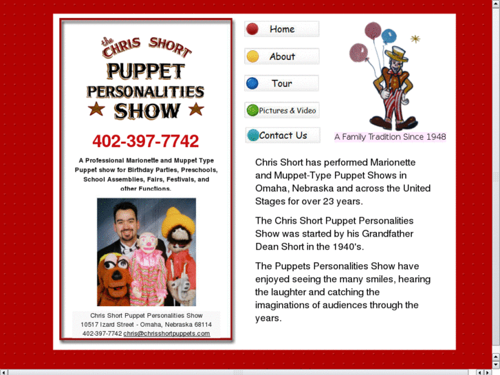 www.chrisshortpuppets.com