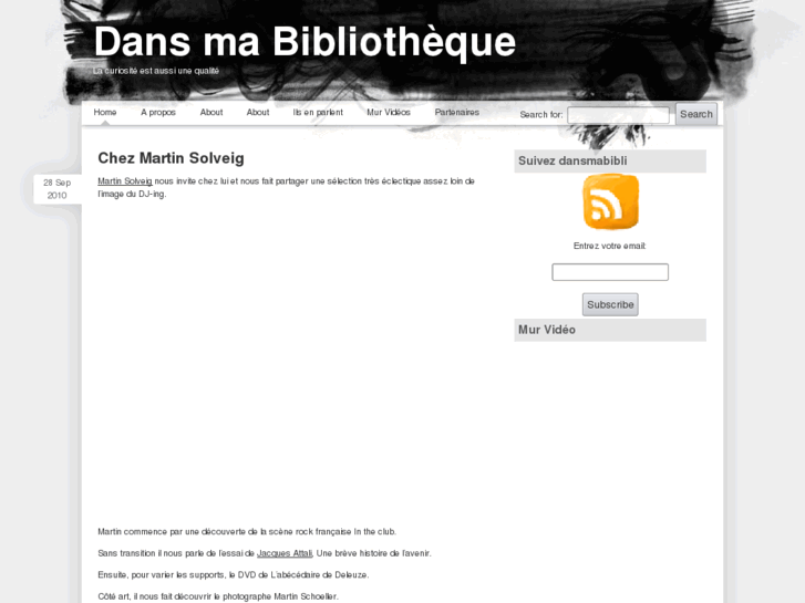 www.dansmabibliotheque.com