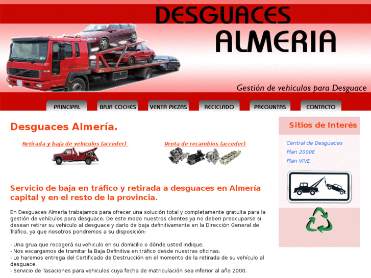 www.desguacesalmeria.es