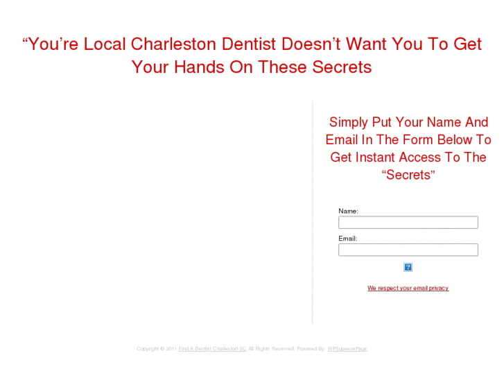 www.findadentistcharlestonsc.com