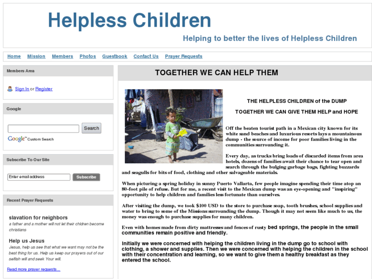 www.helplesschildren.org