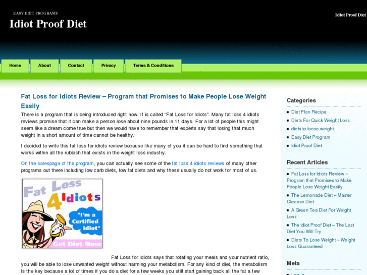 www.idiotproofdietguide.com