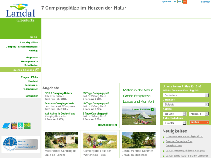 www.landalcamping.de