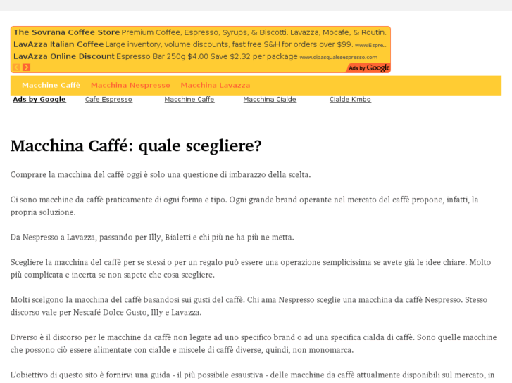 www.macchinacaffe.info