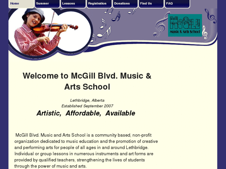 www.mcgillmusicandarts.com