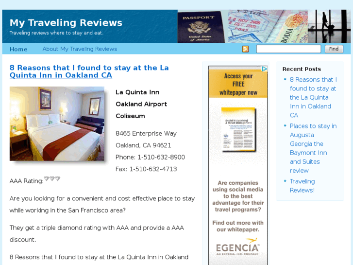 www.mytravelingreviews.com