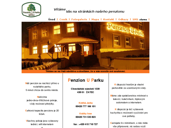 www.penzionuparku.com