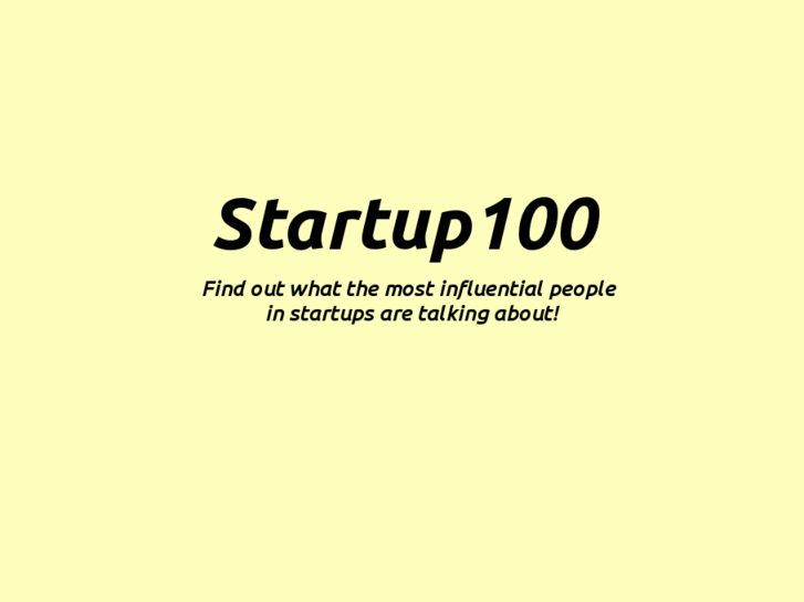www.startup100.com