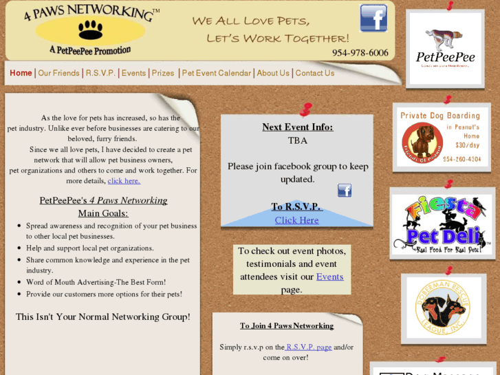www.4pawsnetworking.com