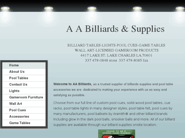 www.aabilliardsupply.net