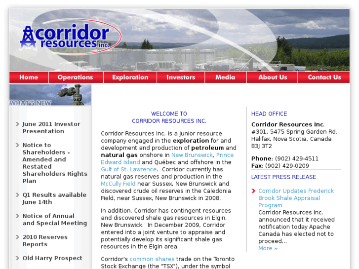 www.corridor.ca