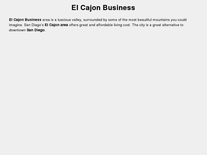 www.elcajon.biz