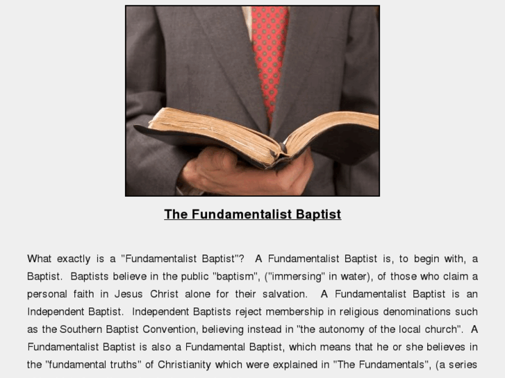 www.fundamentalistbaptist.com