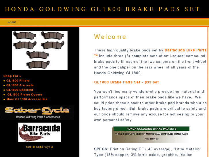 www.gl1800brakepads.com