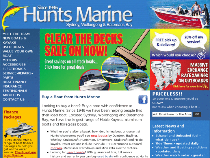 www.huntsmarine.com