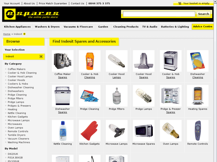 www.indesitspares.com