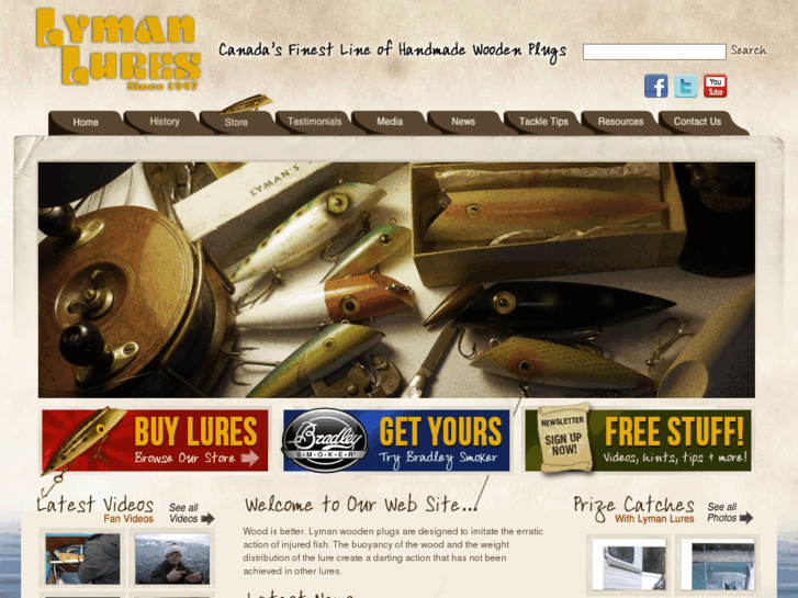 www.lymanlures.com