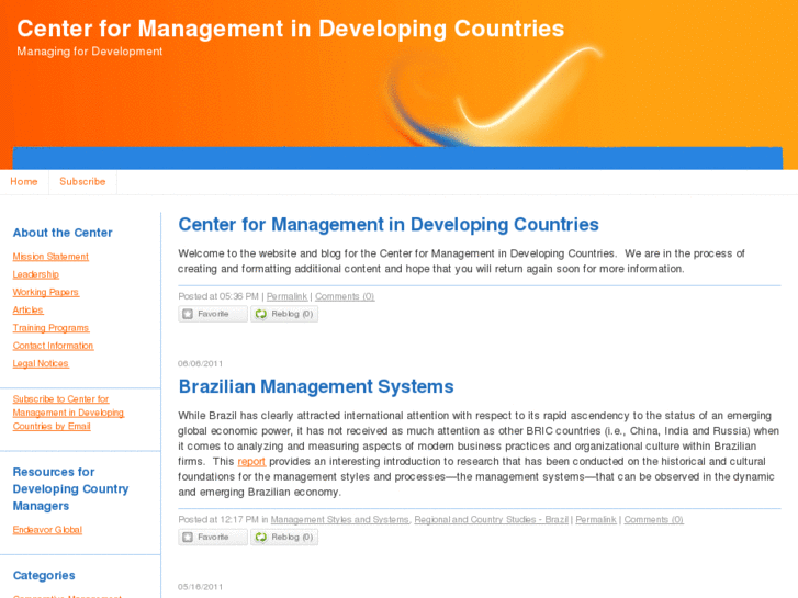 www.managingfordevelopment.org