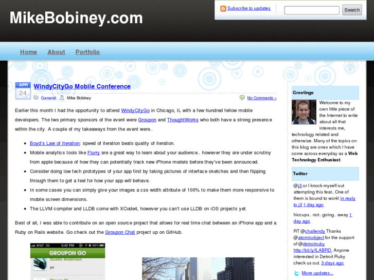 www.mikebobiney.com