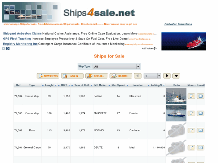 www.ships4sale.net