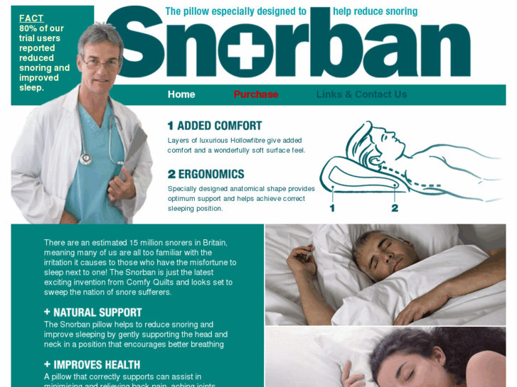 www.snorbanpillow.com