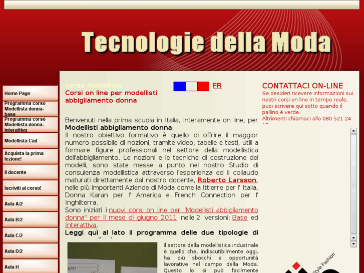 www.tecnologiedellamoda.it