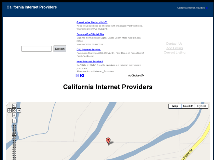 www.californiainternetproviders.com