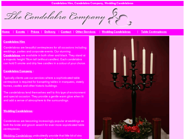 www.candelabra-company.com