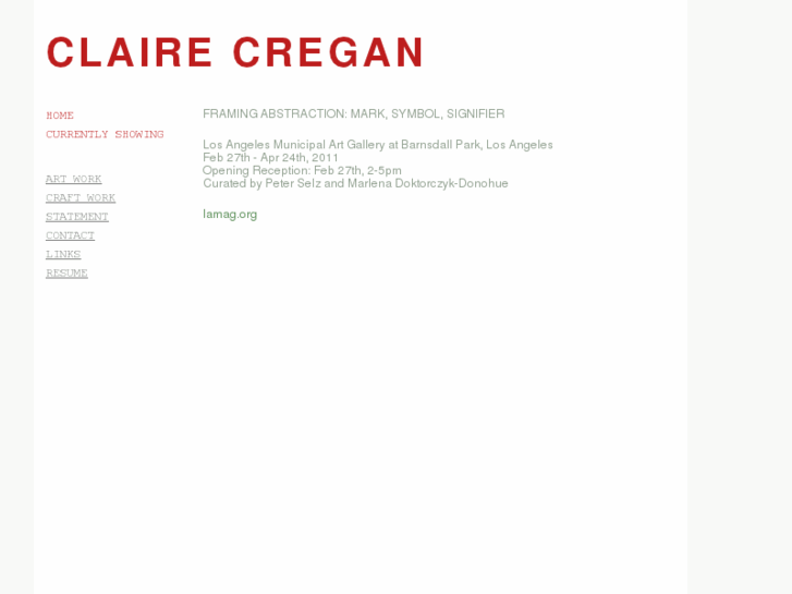 www.clairecregan.com