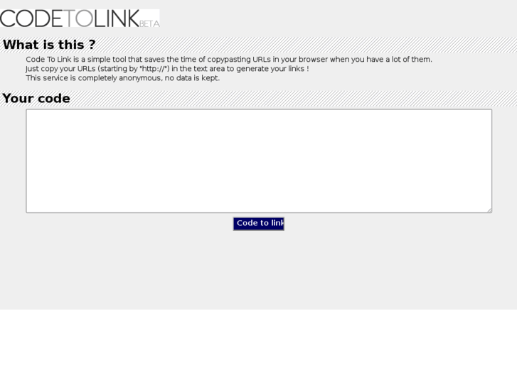 www.codetolink.com