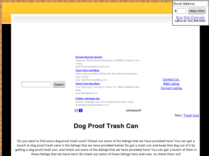 www.dogprooftrashcan.com