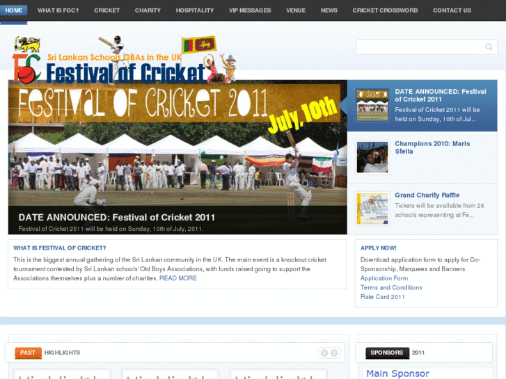 www.festivalofcricket.org