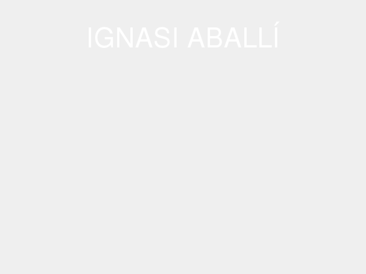 www.ignasiaballi.net