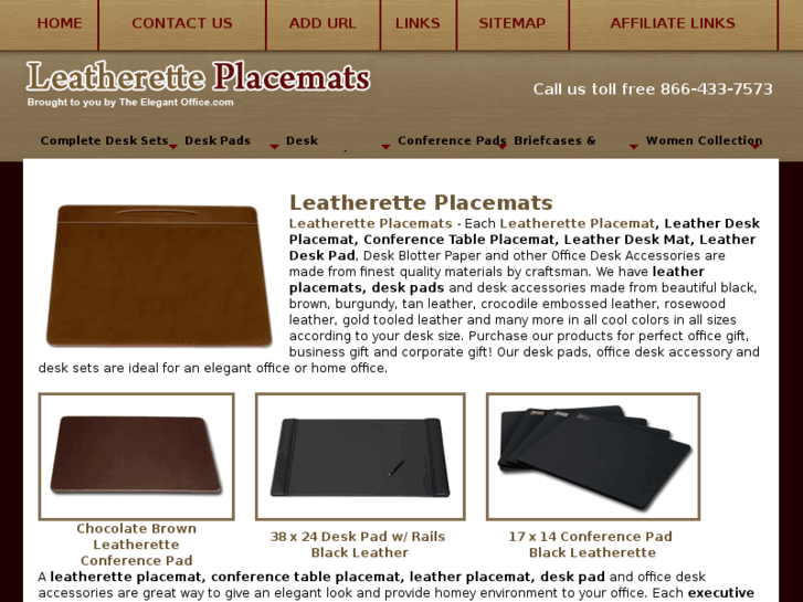 www.leatheretteplacemats.com