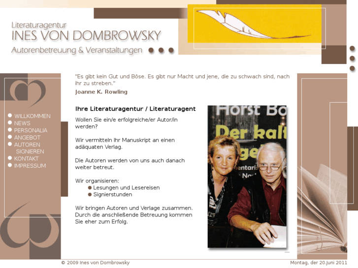 www.literaturagentur-i-v-dombrowsky.de