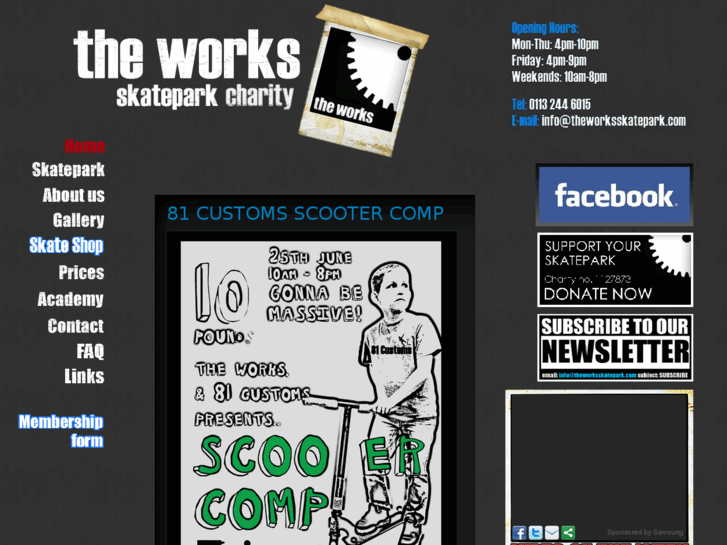 www.theworksskatepark.com