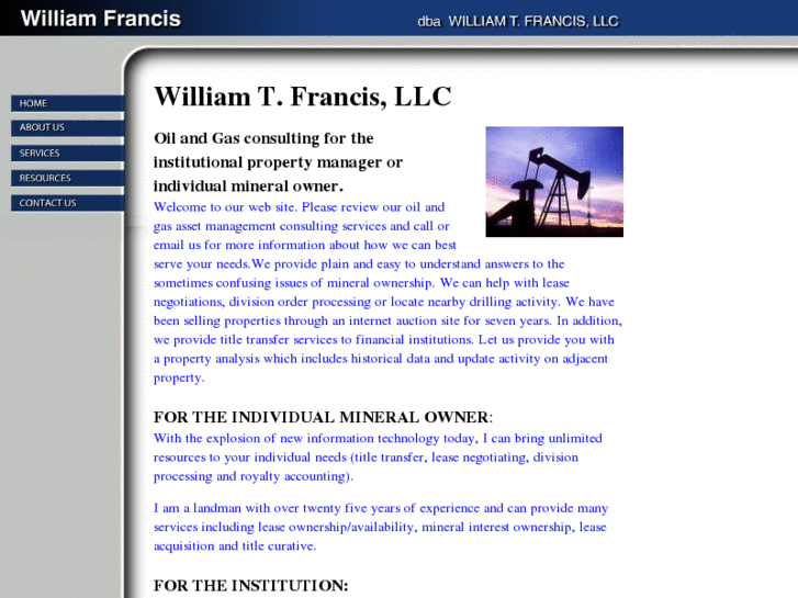 www.williamtfrancis.com