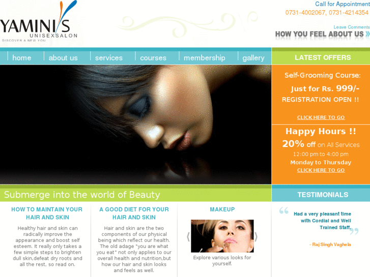 www.yaminissalon.com