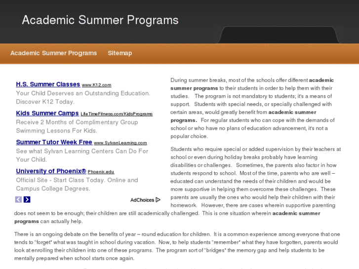 www.academicsummerprograms.com